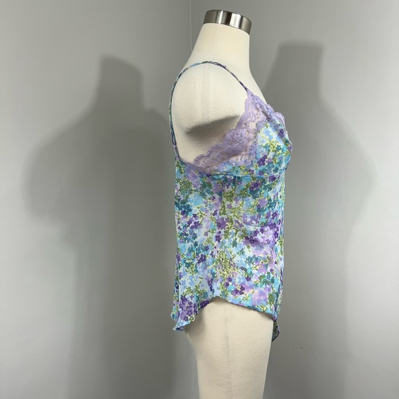 VS Blue Floral Bodysuit - Picture 6 of 14